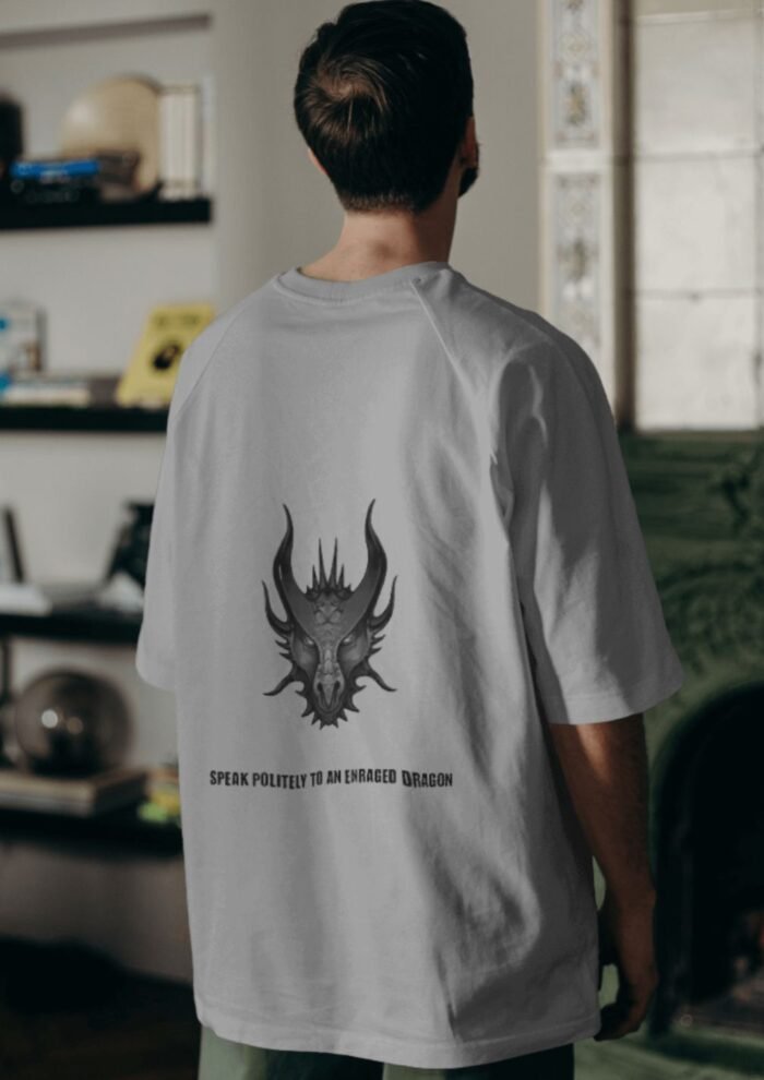 ENGRAGED DRAGON OVERSIZED TEE - Image 4