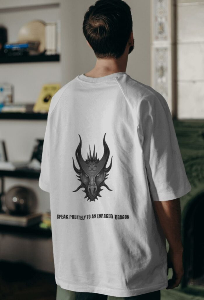 ENGRAGED DRAGON OVERSIZED TEE - Image 2